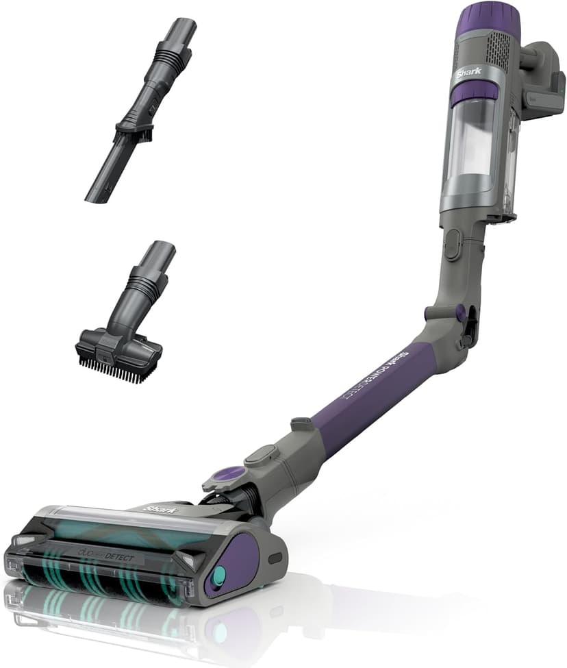 Shark PowerDetect Cordless Stick Vacuum, Powerful Suction, HEPA Filtration, 70-Minute Runtime, Carpet & Hard Floor, Portable, XL Dust Cup, Stick Vacuum for Pet Hair, Dark Gray, IP1251