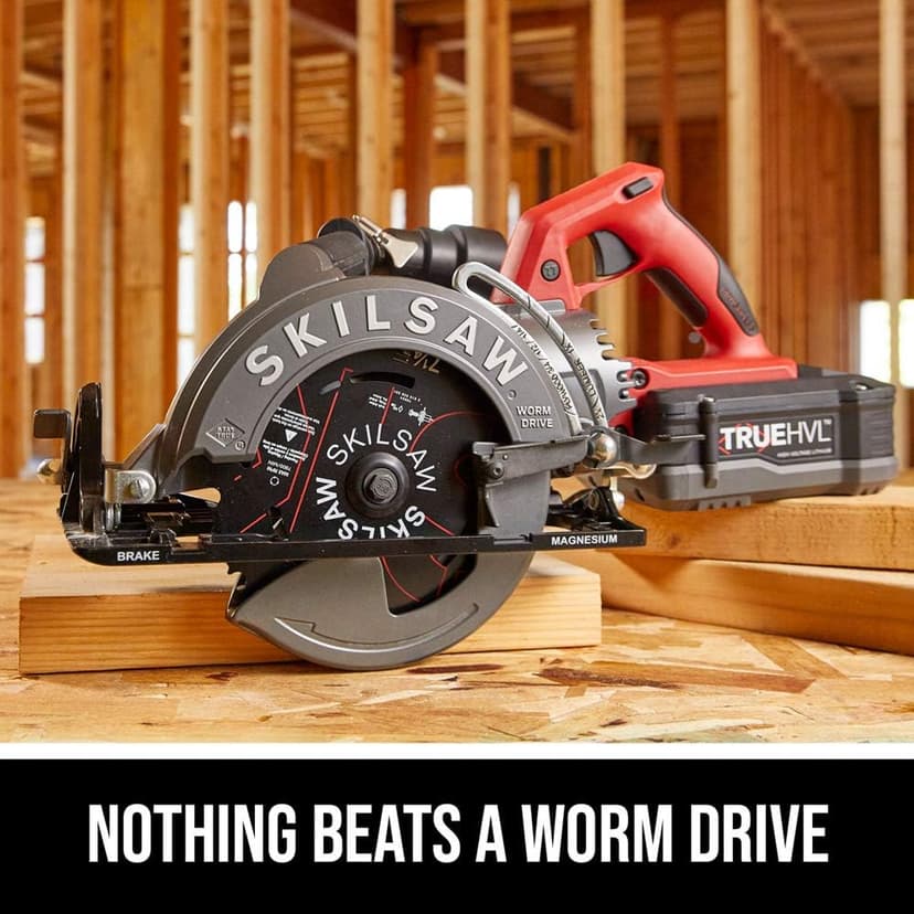 SKIL SPTH77M-11 48V 7-1/4" TRUEHVL Cordless Worm Drive Skilsaw Circular Saw Kit with 1 Battery