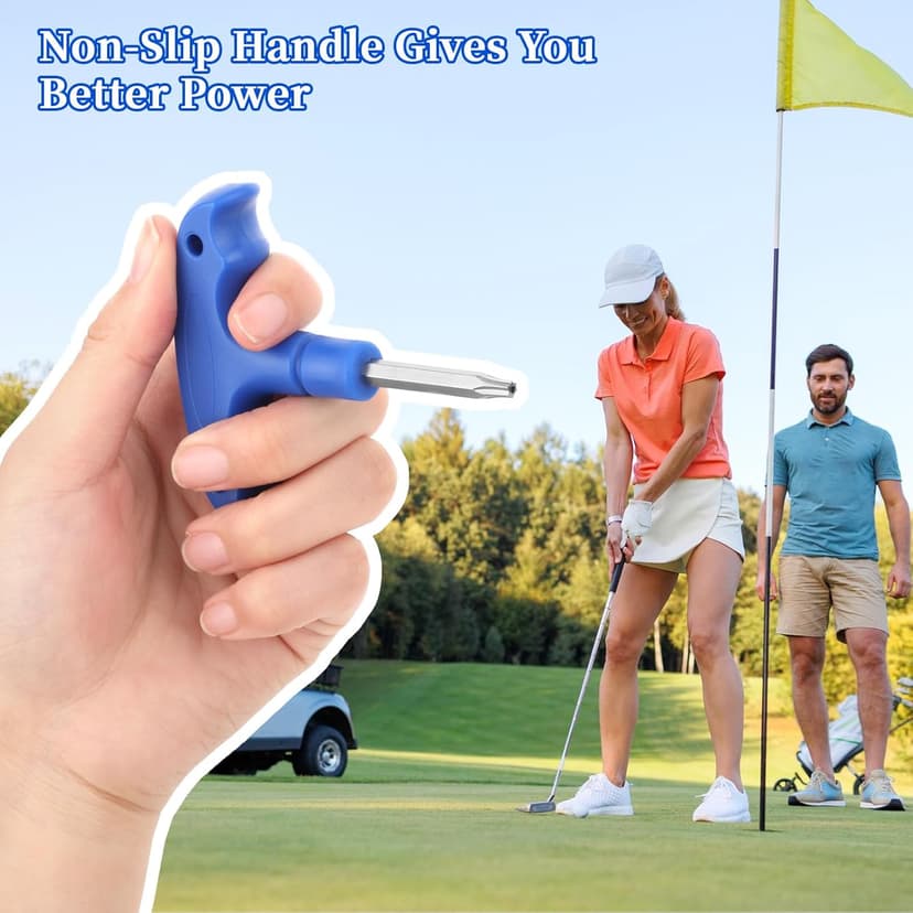 Golf Driver Tool - Stainless Steel Torque Wrench, T20, Blue
