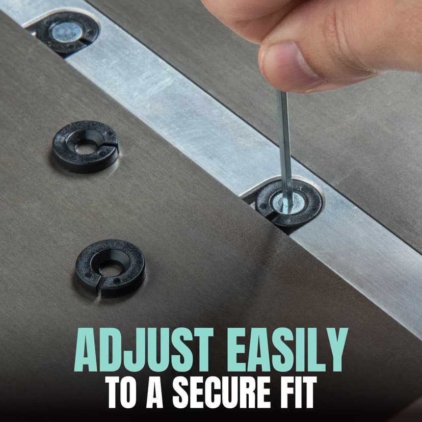 DuBois 51007 Table Saw Miter Gauge Fence System w/ 13 Precise Angle Stops & Standard 3/4”x 3/8”T-Slotted Miter Bar w/T-Slot Plate, Includes T-track Miter Fence, T-track Flip Stop, SEA/Metric Scale