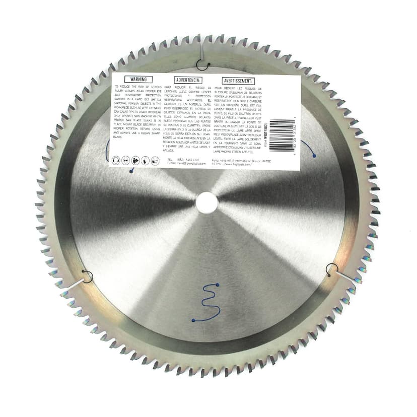 Circular Saw Blades Woodworking TA Series,10" 90-Tooth 5/8" Arbor, for Laminate, Melamine Board, Special Anti-Thermal Adhesion Coating on Cutting Edges -TA, High Finish, Long Life,10" 90T TA