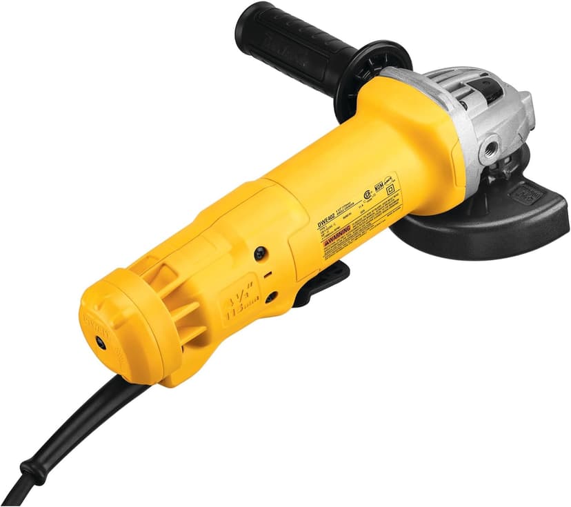 DEWALT Angle Grinder, 4.5 Inch, 11 Amp, With Paddle Switch (DWE402)