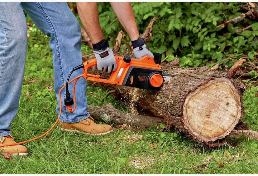 BLACK+DECKER 12 Amp 16 in. Electric Chainsaw (CS1216)