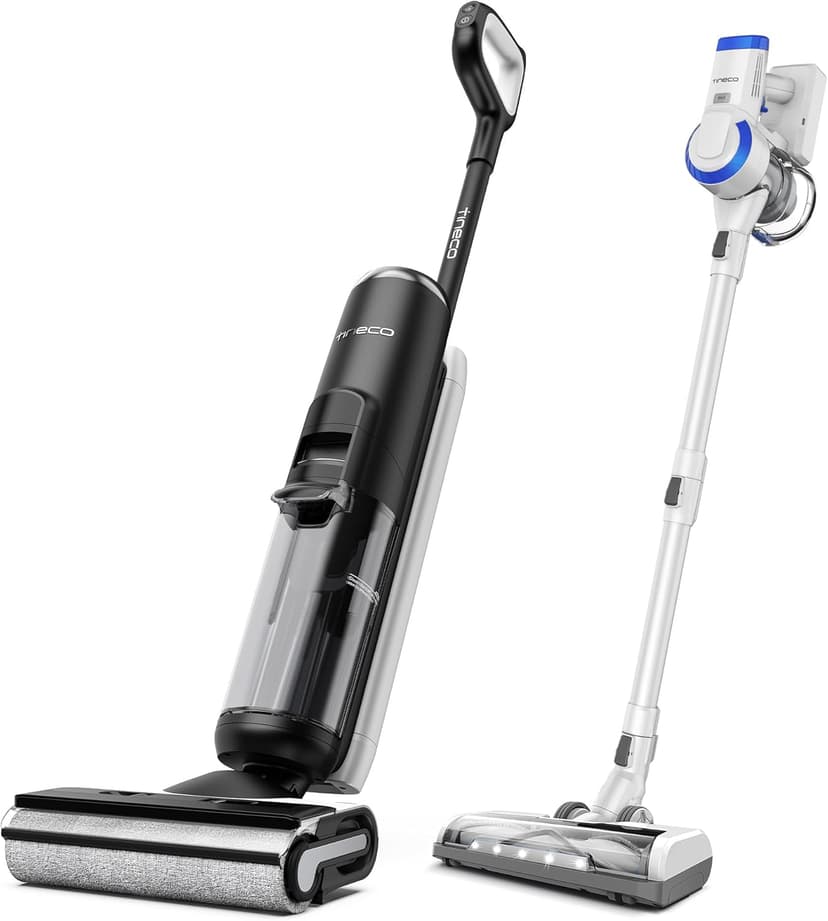 Tineco Floor ONE S6 Cordless Wet Dry Vacuum Floor Cleaner Washer A10 Essentials Cordless Stick Vacuum Cleaner
