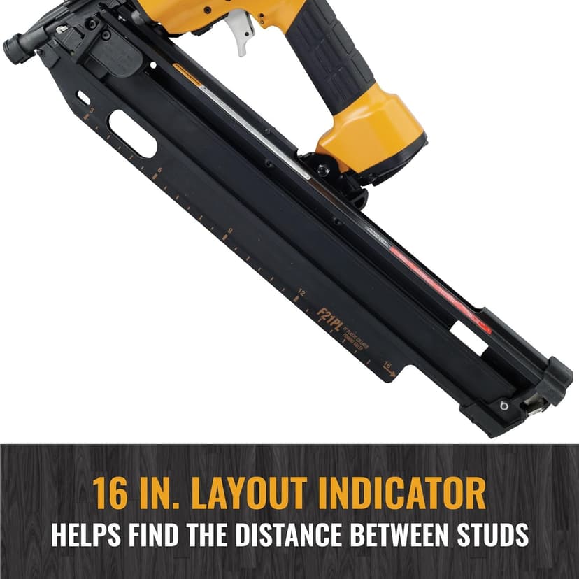 BOSTITCH Framing Nailer, Round Head, 1-1/2-Inch to 3-1/2-Inch, Pneumatic (F21PL)
