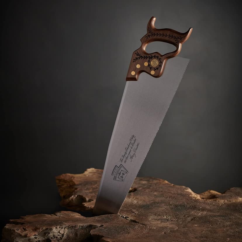 Disston 26” Walnut Handled Professional Cross Cut Saw for Wood