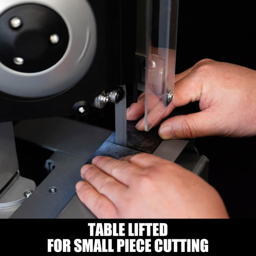10A Variable Speed Metal Band Saw with Large Workbench, 5" Cutting Capacity, Adjustable Speed 137-472 FPM, BandSaw Perfect for Metalworking, Knife Cutting