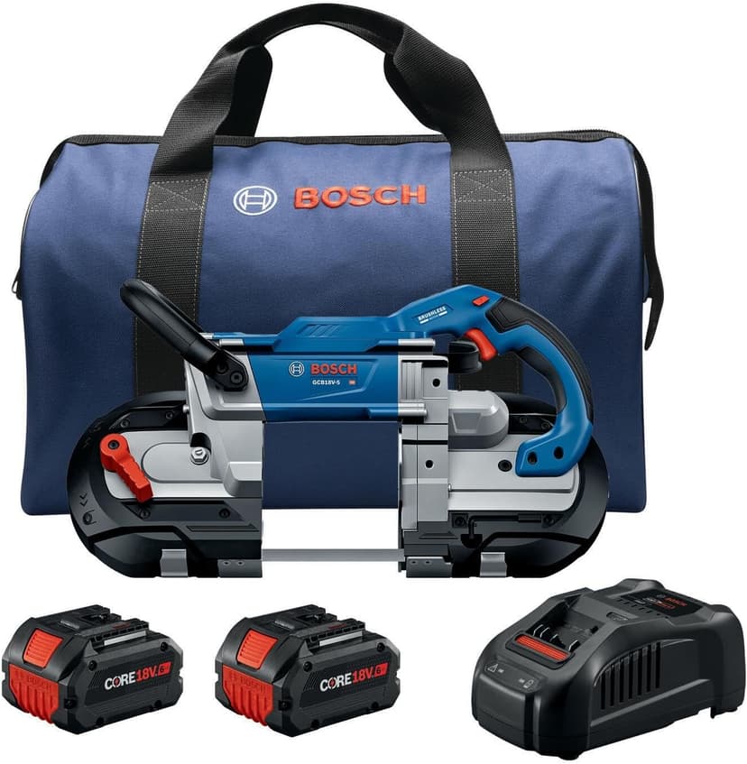 BOSCH GCB18V-5B26 18V 5 In. Deep Cut Band Saw Kit