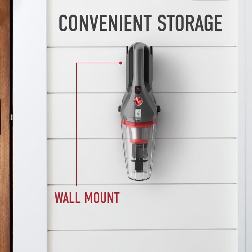 Hoover ONEPWR Cordless Handheld Vacuum Cleaner, Powerful Suction, Lightweight and Compact, Perfect for Quick Pick-Ups, Includes On-Board Crevice Tool, Portable Vacuum Cleaner