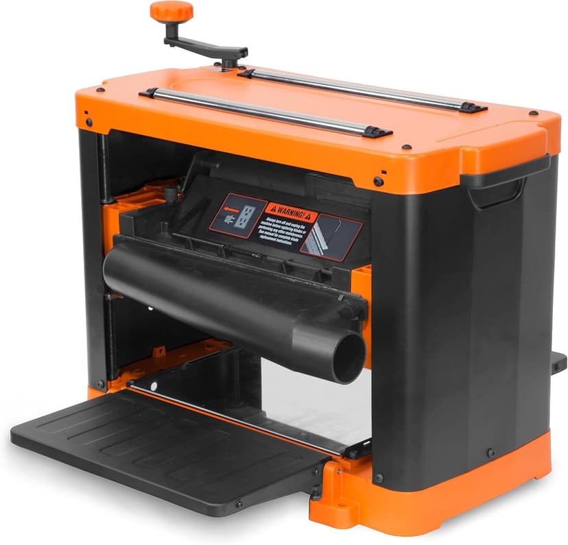 WEN PL1252 15-Amp 12.5-Inch Two-Blade Benchtop Thickness Planer, Black & 9-Inch Band Saw, 2.8-Amp Benchtop (BA3959)
