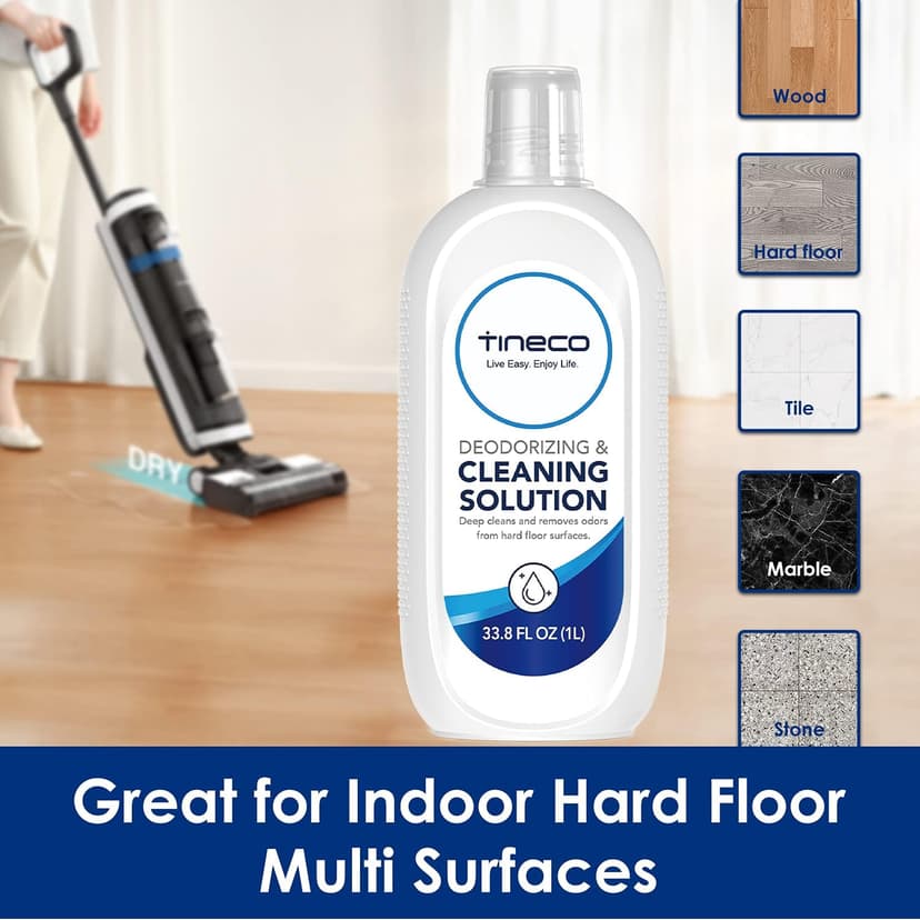 Tineco FLOOR ONE S7 FlashDry Smart Cordless Wet Dry Vacuum Cleaner & Floor Cleaning Solution