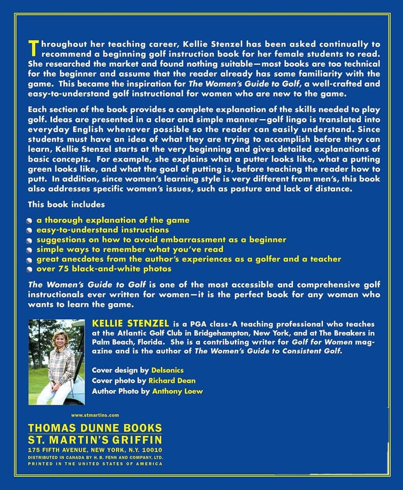 The Women's Guide to Golf: A Handbook for Beginners