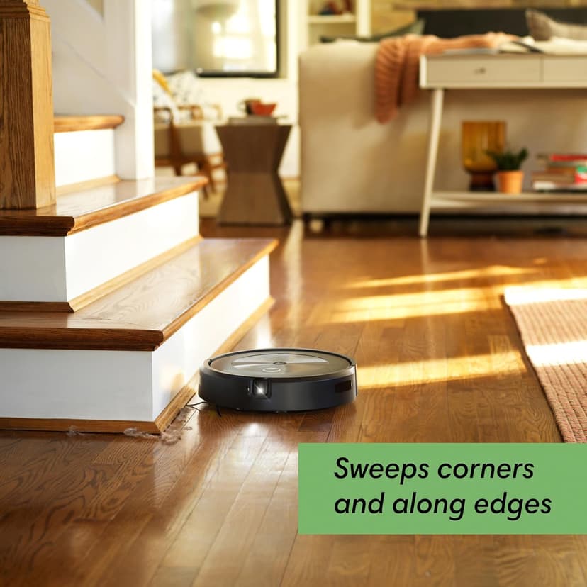 iRobot Roomba j7+ (7550) Self-Emptying Robot Vacuum – Uses PrecisionVision Navigation to Identify & Avoid Objects Like Socks, Shoes, & Pet Waste, Smart Mapping, Self-Empty for Up to 60 Days