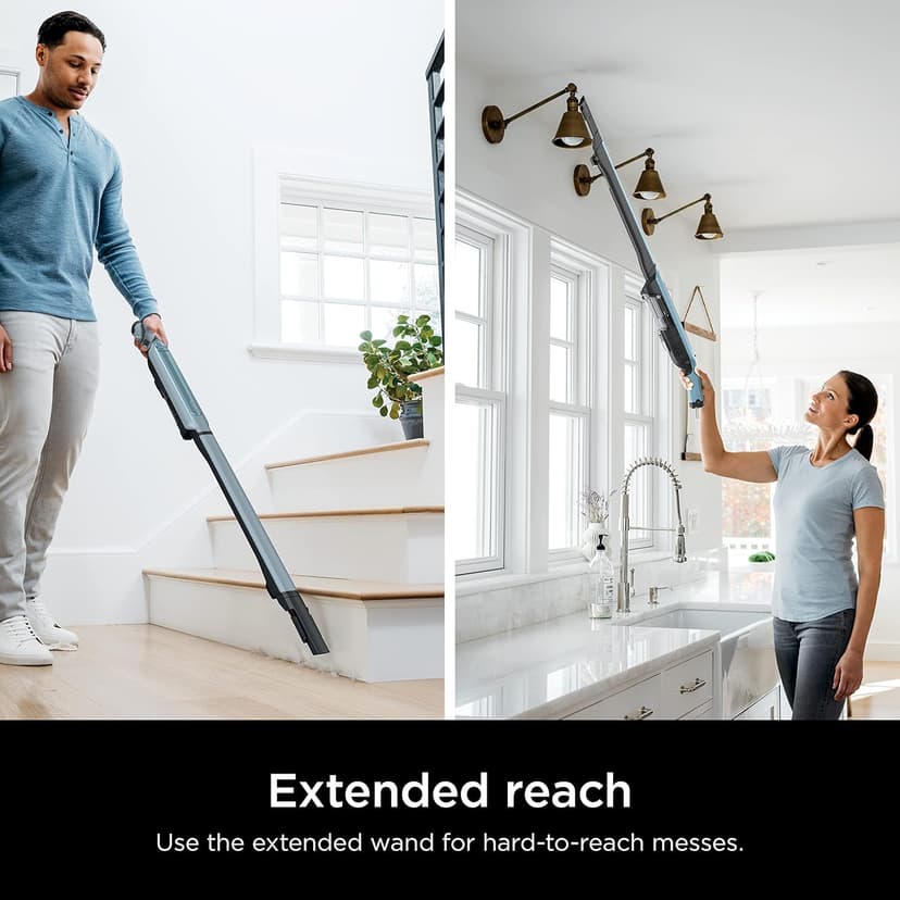 Shark WS642BL WANDVAC System Pet Ultra-Lightweight Powerful Cordless Stick Vacuum with Charging Dock, Blue