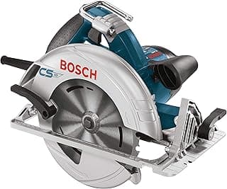 BOSCH CS10 15 Amp Circular Saw 7-1/4 Inch Blade 0-56 Degree Bevel Capacity, 120 Volt