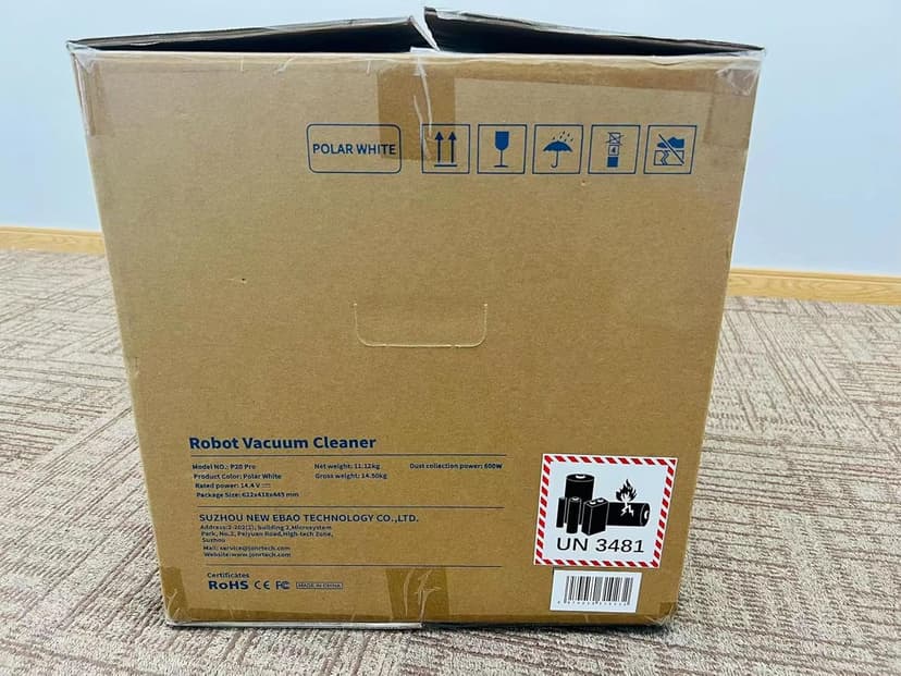 JONR P20 Pro Robot Vacuum and Mop with Self-Emptying, Self Lifting, 8000Pa Station, Auto Mop Washing & Hot Drying, Self-Refilling, Obstacle Avoidance, Adaptive Edge Mopping, LiDAR Navigation