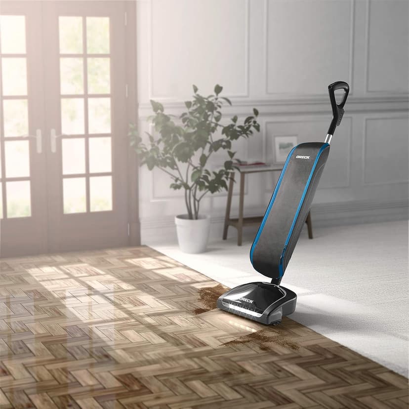 Oreck HEPA Upright Vacuum Cleaner, Lightweight Bagged Upright Vac, HEPA Media Filtration, Traps Debris and Locks in Dirt, Two Speed Control, Corded Vacuum Cleaners for Home Use