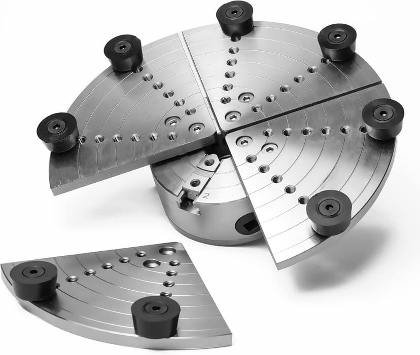 CK-3.75Z-FJ10 10" Flat Jaws for BMWOOD CK100 Series Woodturning Lathe chuck, Compatible with the Harbor Freight Bauer 23222A-B chuck.