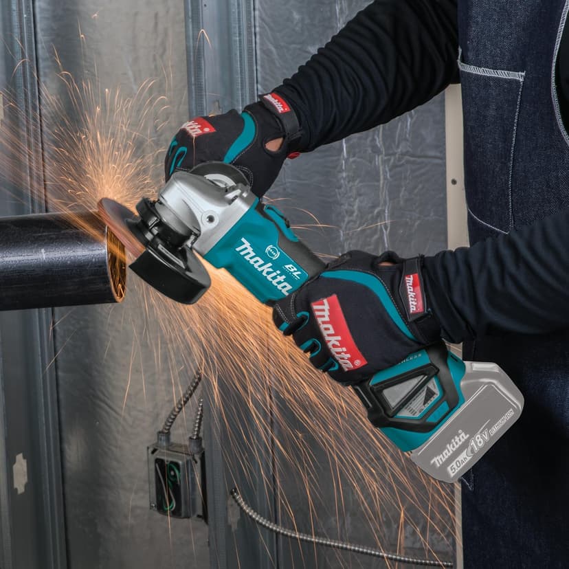 Makita DGA513Z 18V Li-Ion LXT Brushless 125mm Angle Grinder - Batteries And Charger Not Included