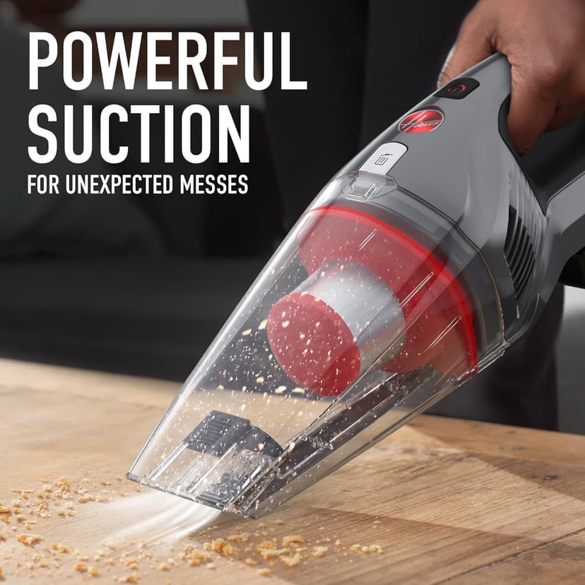 Hoover ONEPWR Cordless Handheld Vacuum Cleaner, Powerful Suction, Lightweight and Compact, Perfect for Quick Pick-Ups, Includes On-Board Crevice Tool, Portable Vacuum Cleaner