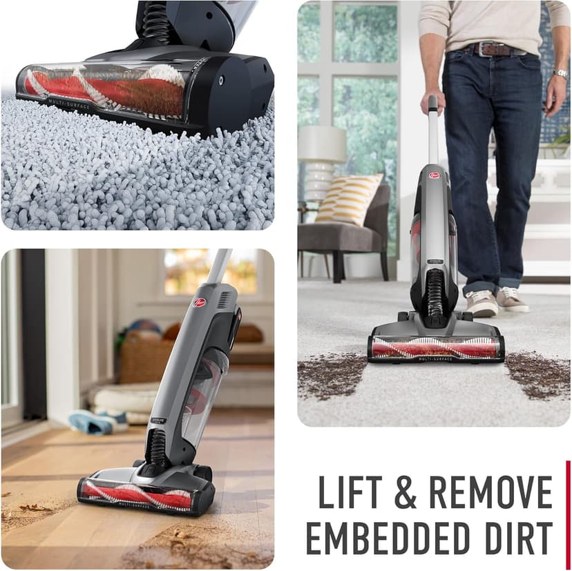 Hoover ONEPWR Evolve Pet Cordless Vacuum Cleaner, Lightweight Stick Vac, Small Upright Vacuum Cleaner, Ideal for Pet Hair, Large Dirt Cup Capacity, Cordless Vacuum Cleaners for Home Use