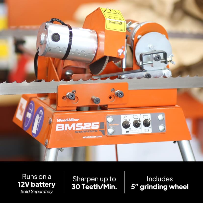 Wood-Mizer BMS25 Sawmill Bandsaw Blade Sharpener