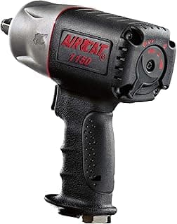 AIRCAT Pneumatic Tools 1150 1/2-Inch Composite Impact Wrench - Compact & Low Weight - Impact Tool for Automotive Repairs & Maintenance