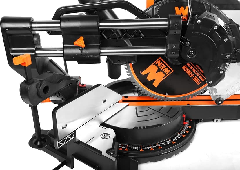 WEN MM1215 15-Amp 12-Inch Dual Bevel Sliding Compound Miter Saw with LED Cutline
