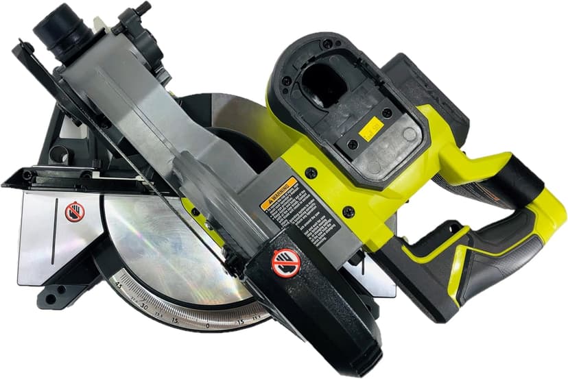 RYOBI 18-Volt ONE+ Cordless 7-1/4 in. Compound Miter Saw (Tool Only) with Blade (Renewed)