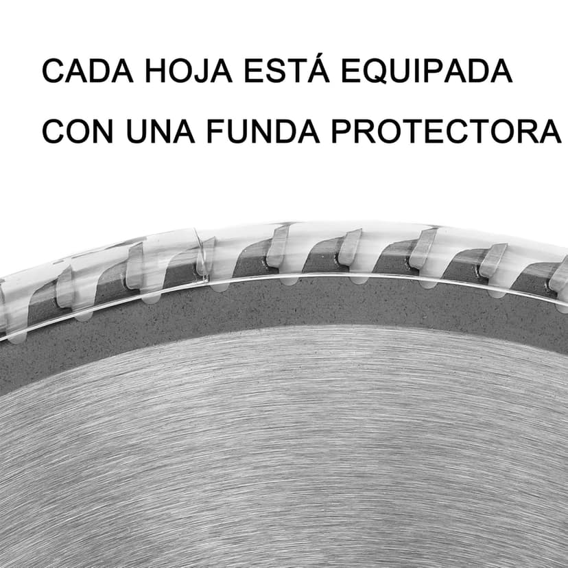 Circular Saw Blades 6-1/2 Inch 3-Pack, 60T for Wood Cutting – Ideal for Hardwood, Plywood, Chipboard – Precision Carbide-Tipped Saw Blades for Smooth Finish
