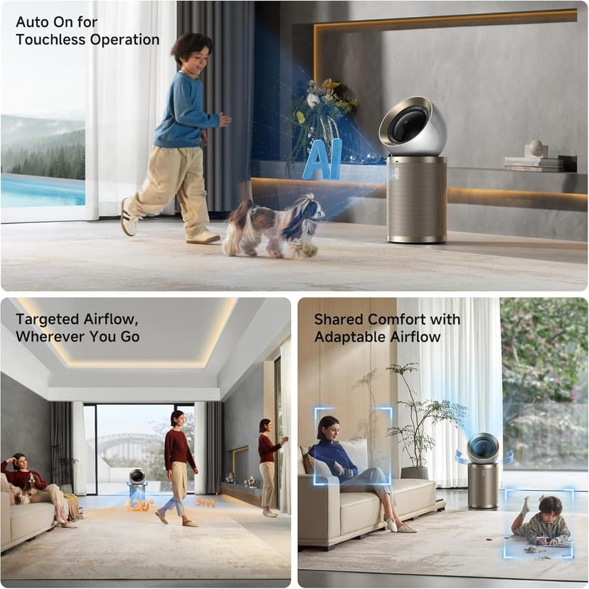 DREAME R10 Pure Cordless Vacuum Cleaner Bundle Air Purifier PM20