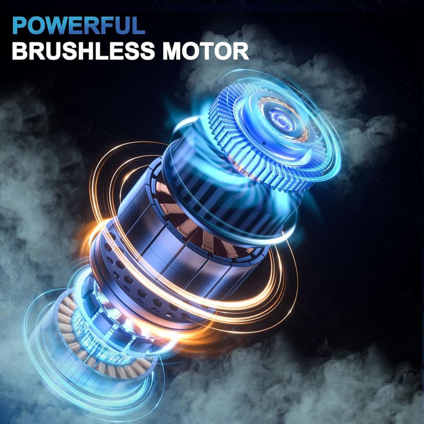 Cordless Vacuum Cleaner, Lightweight Stick Vacuum Cordless Rechargeable with LED Touch Screen, 2 Modes Powerful Suction Vacuum Cleaners for Home Pet Hair, Carpets, Hardwood Floors