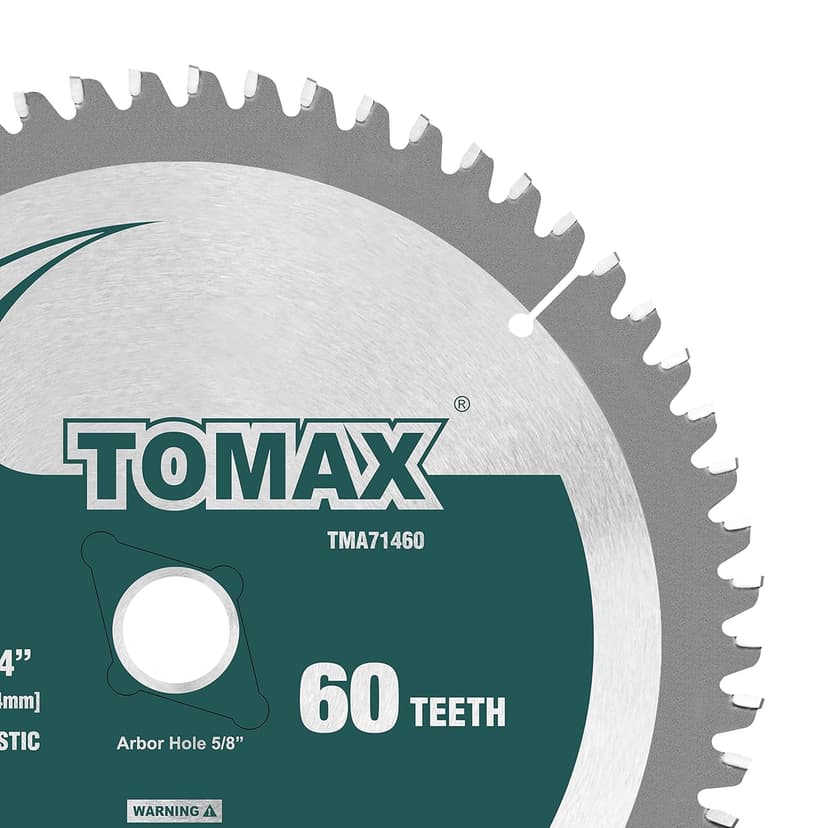 7-1/4-Inch 60 Tooth TCG Aluminum and Non-Ferrous Metal Saw Blade with 5/8-Inch DMK Arbor