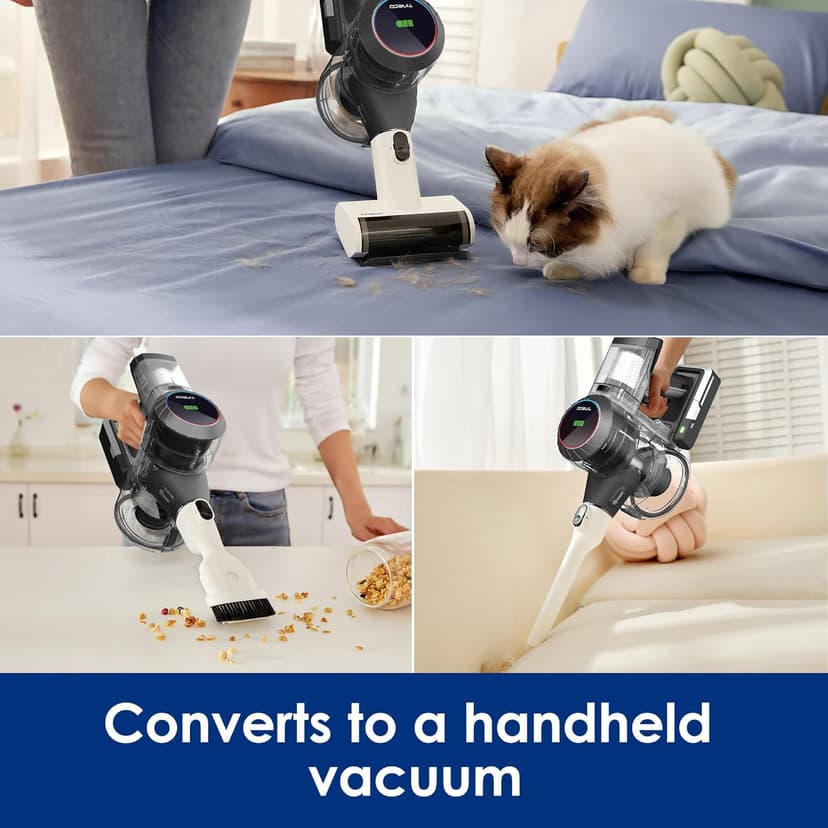 Tineco Pure ONE S11 & Station Cordless Stick Vacuum Cleaner with 3L Dust Clean Station