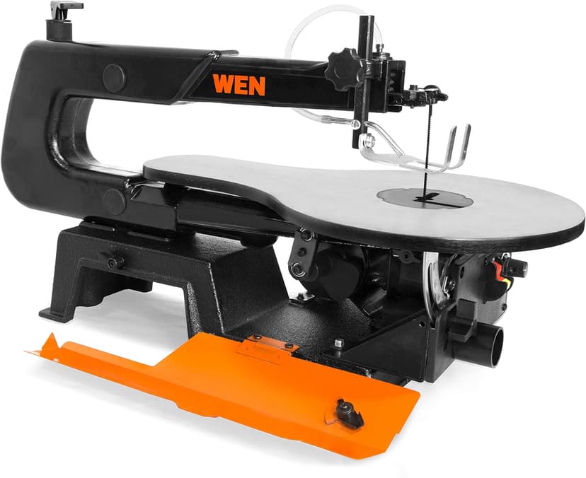 WEN 3922 16-inch Variable Speed Scroll Saw with Easy-Access Blade Changes