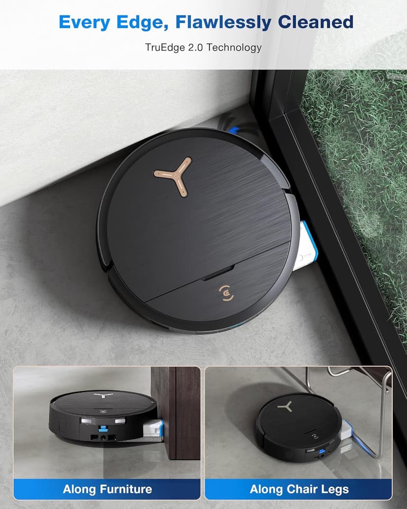 ECOVACS DEEBOT X9 PRO Omni Robot Vacuum and Mop, Blast™ 16,600Pa Suction, OZMO Roller Instant Self-Washing Mopping, ZeroTangle™ 3.0, Triple Lift System, AI Smart Navigation, Hands-Free Omni Station
