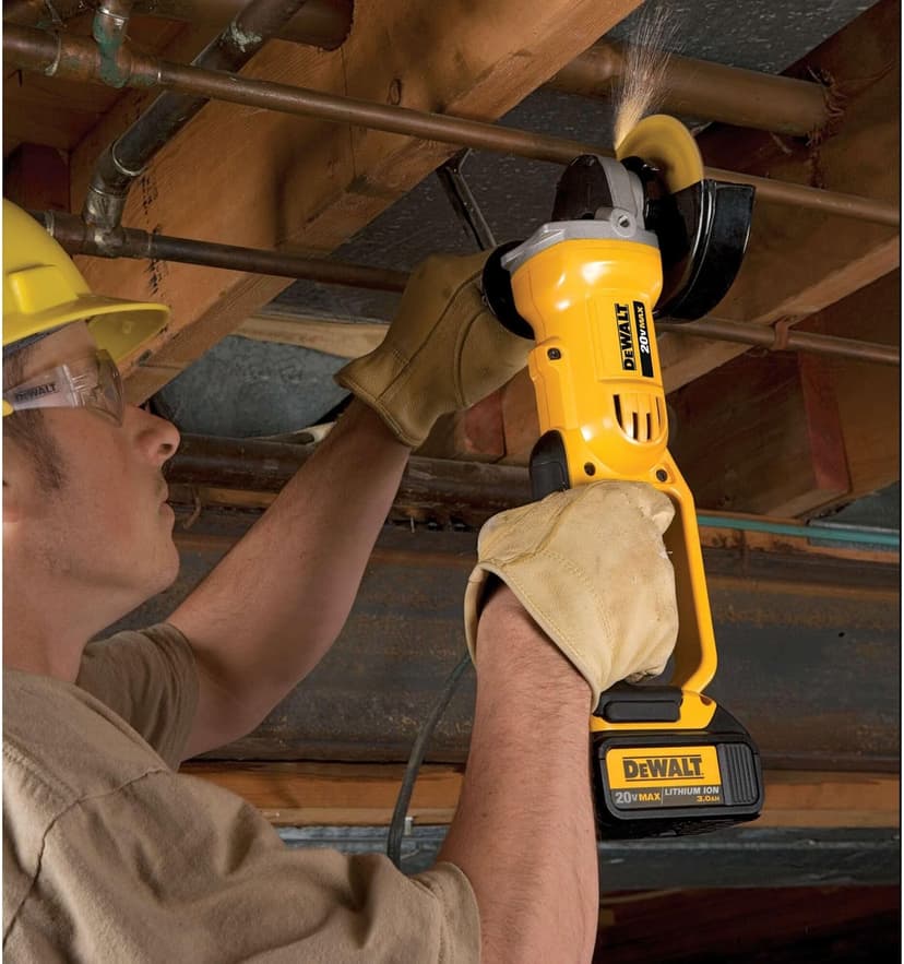 DEWALT 20V MAX 4-1/2 Inch Cordless Angle Grinder, Bare Tool Only (DCG412B)