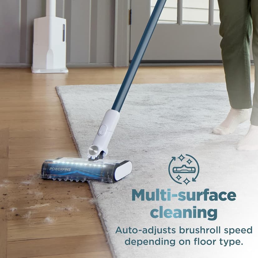 Shark Clean & Empty Cordless Stick Vacuum – Lightweight Cordless Vacuum with Auto-Empty System, HEPA Filter, Portable, Rechargeable, Exclusive Motorized Hand Tool for Pet Hair, BU3523