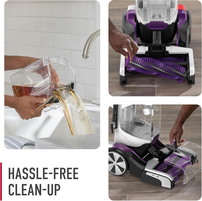 Hoover SmartWash Pet Automatic Carpet Cleaner Machine with Spot Chaser Wand, Deep Cleaning Carpet Shampooer Machine, Pair with a Hoover Carpet Cleaner Solution for a Bright, Refreshed Home