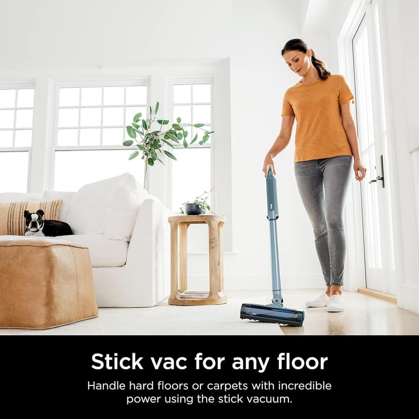 Shark WS642BL WANDVAC System Pet Ultra-Lightweight Powerful Cordless Stick Vacuum with Charging Dock, Blue