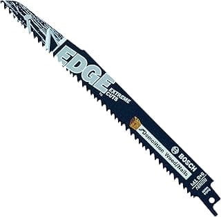 BOSCH RDN9V 5 pc. 9 In. 5/8 TPI Edge Reciprocating Saw Blades for Wood/Nail Demolition
