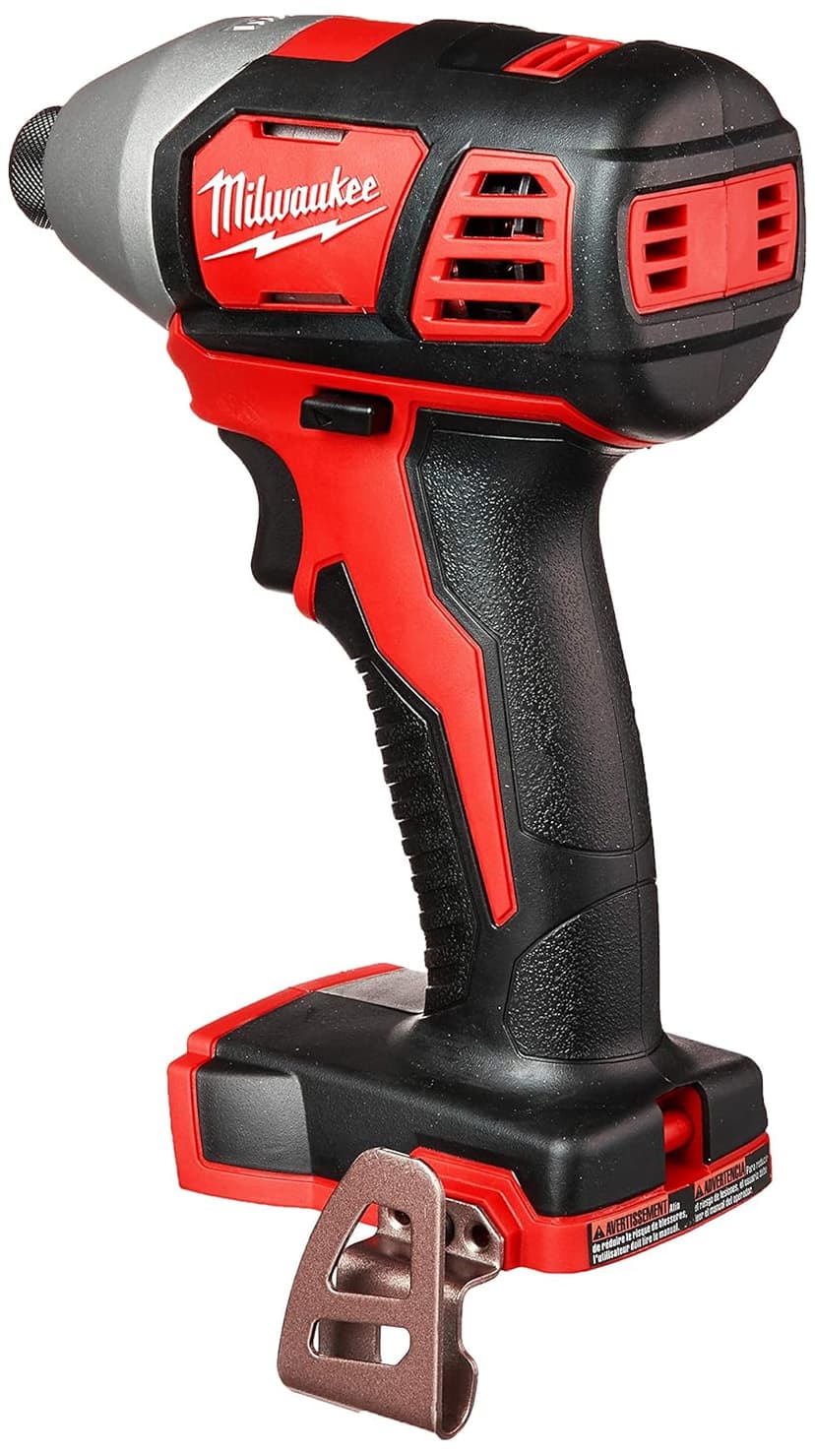 Milwaukee 2656-20 M18 18V 1/4 Inch Lithium Ion Hex Impact Driver with 1,500 Inch Pounds of Torque and LED Lighting Array (Battery Not Included, Power Tool Only)