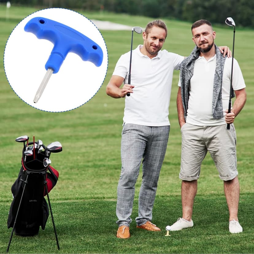 Golf Driver Tool - Stainless Steel Torque Wrench, T20, Blue