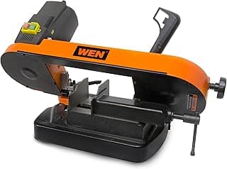 WEN Metal Band Saw, Benchtop (BA4555), Black