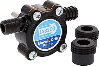Jabsco 17250-0003, Self Priming Electric Drill Pump , Black