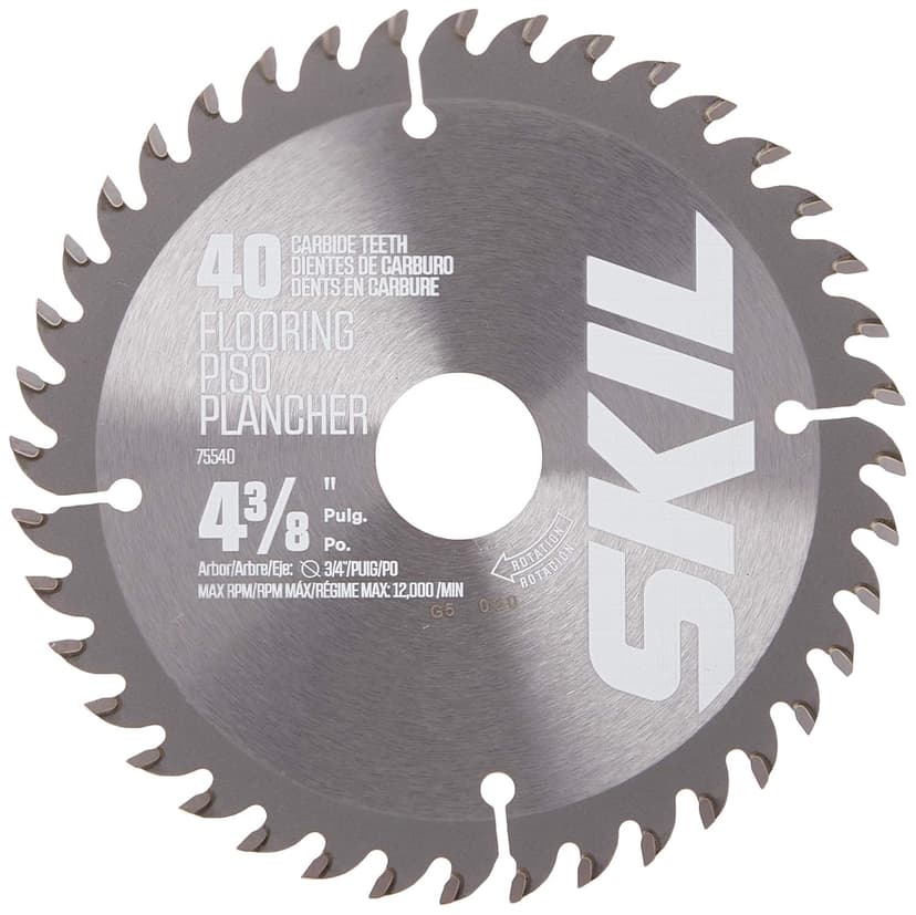 SKIL 75540 4-3/8-Inch by 40T Carbide Flooring Blade