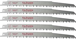9-Inch Wood Pruning Saw Blades for Reciprocating/Sawzall Saws - 5 Pack - Caliastro