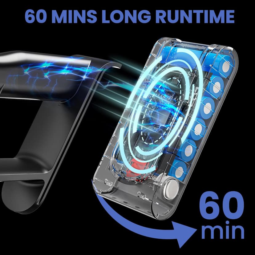Cordless Vacuum Cleaner 500W/45Kpa, 3 Ambient Colors Power Modes with 60 Mins Max Runtime Vacuum, Powerful Suction Rechargeable Handheld Stick Vacuum for Home, Hard Floor, Carpet, Pet Hair, Shutters