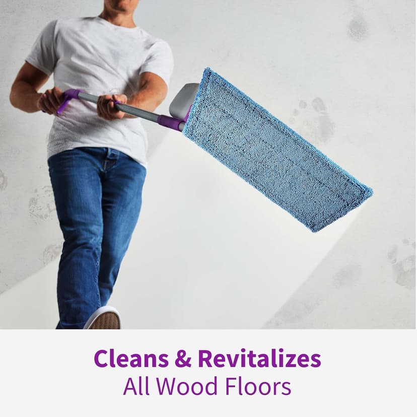 Rejuvenate High-Performance Professional Hardwood Floor Cleaner Streak-Free Formula Eliminates The Toughest Dirt and Grime with Little Effort 128oz
