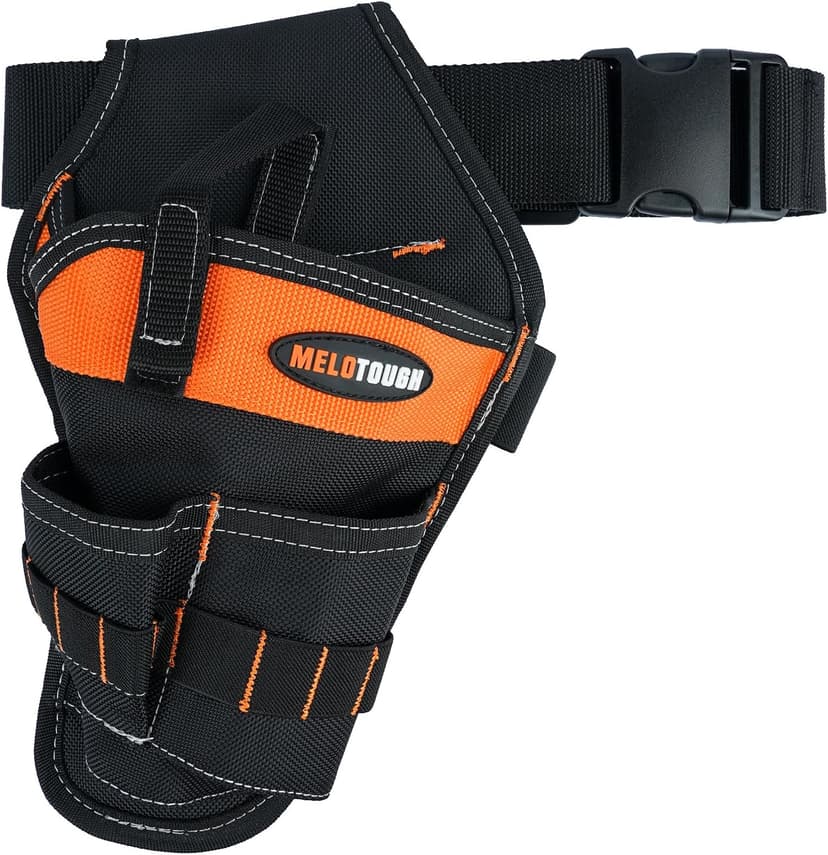 MELOTOUGH Left/Right Handed Belt Cordless Drill Holster for Tool Belt Drill Pouch Impact Driver Holster for Drill bits